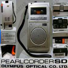 OLYMPUS PEARLCORDER SD REGISTRATORE A MICROCASSETTE