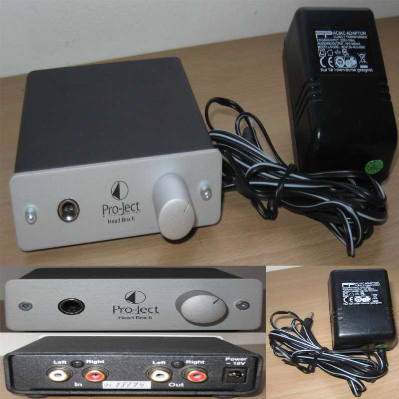 PRO-JECT HEAD BOX II AMPLIFICATORE PER CUFFIA – HEADPHONE AMPLIFIER