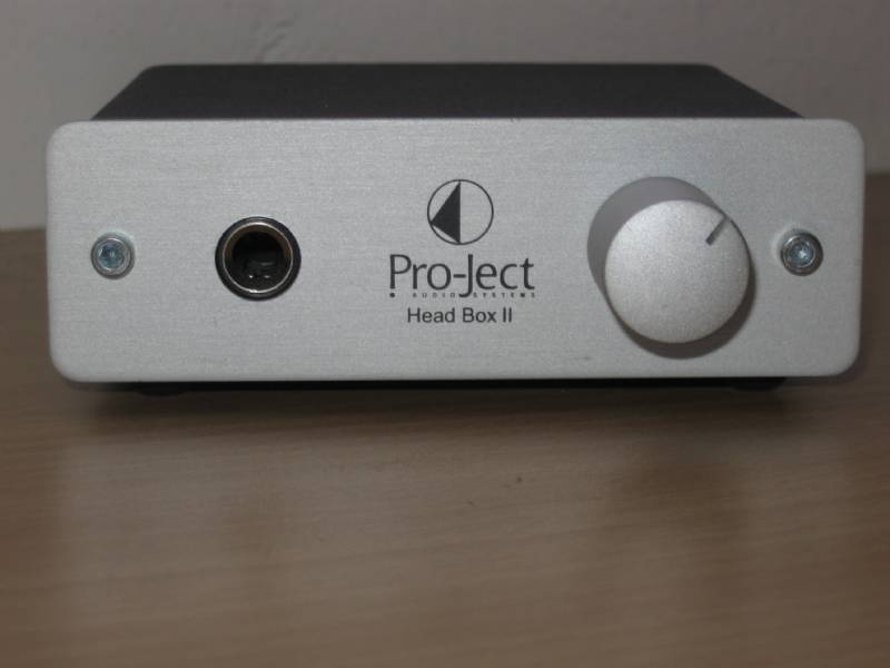 PRO-JECT HEAD BOX S SILVER AMPLIFICATORE PER CUFFIE DI QUALITA' SIGILLATO  GARANZIA ITALIA