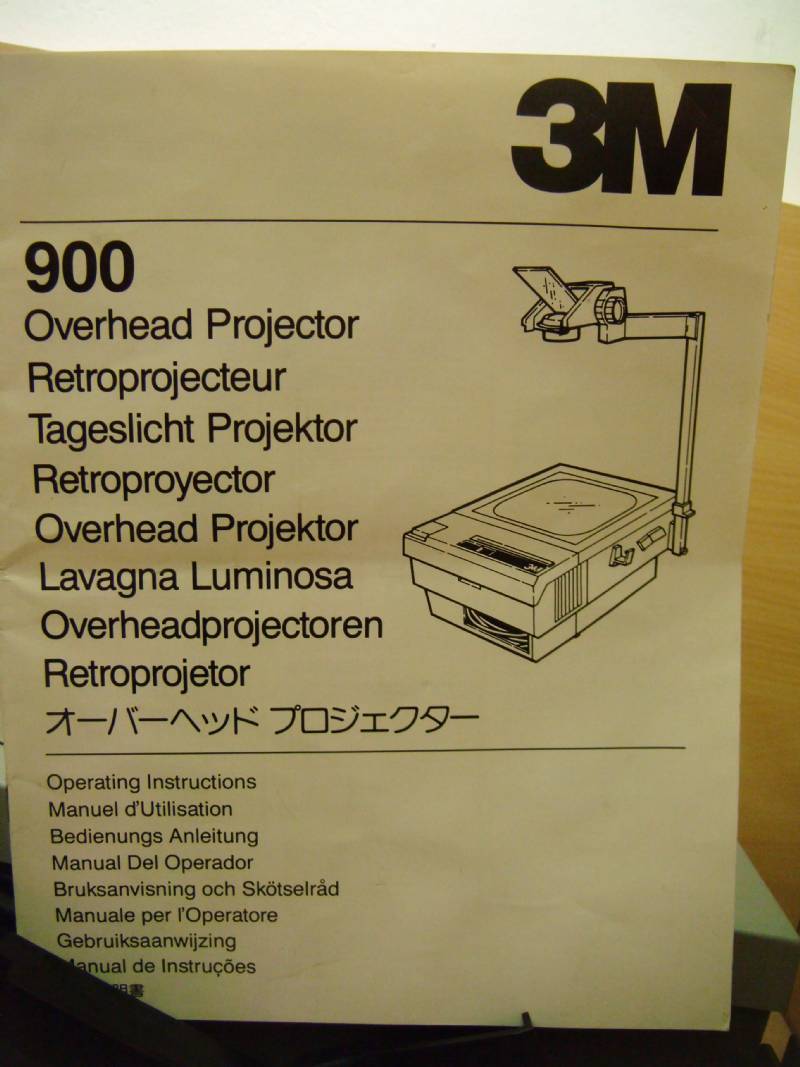 3M 908 LAVAGNA LUMINOSA – OVERHEAD PROJECTOR